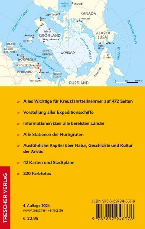 TRESCHER Reiseführer Kreuzfahrten Nordmeer und Arktis
