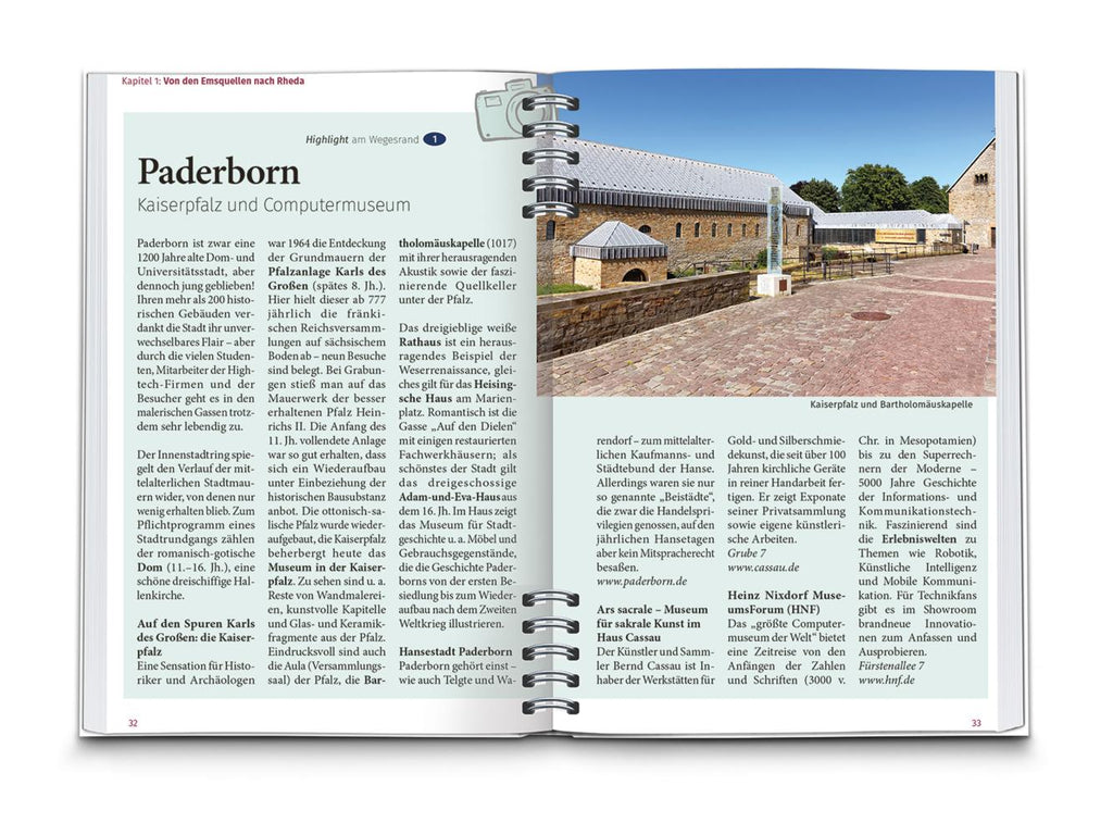 KOMPASS Radreiseführer Emsradweg