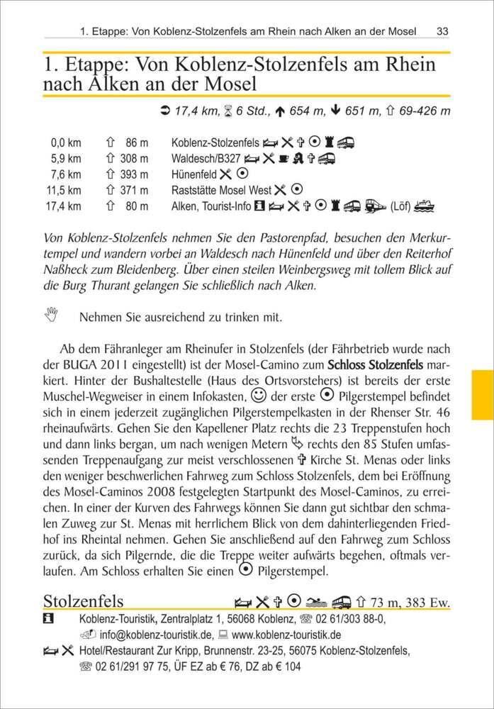 Mosel-Camino von Koblenz nach Trier