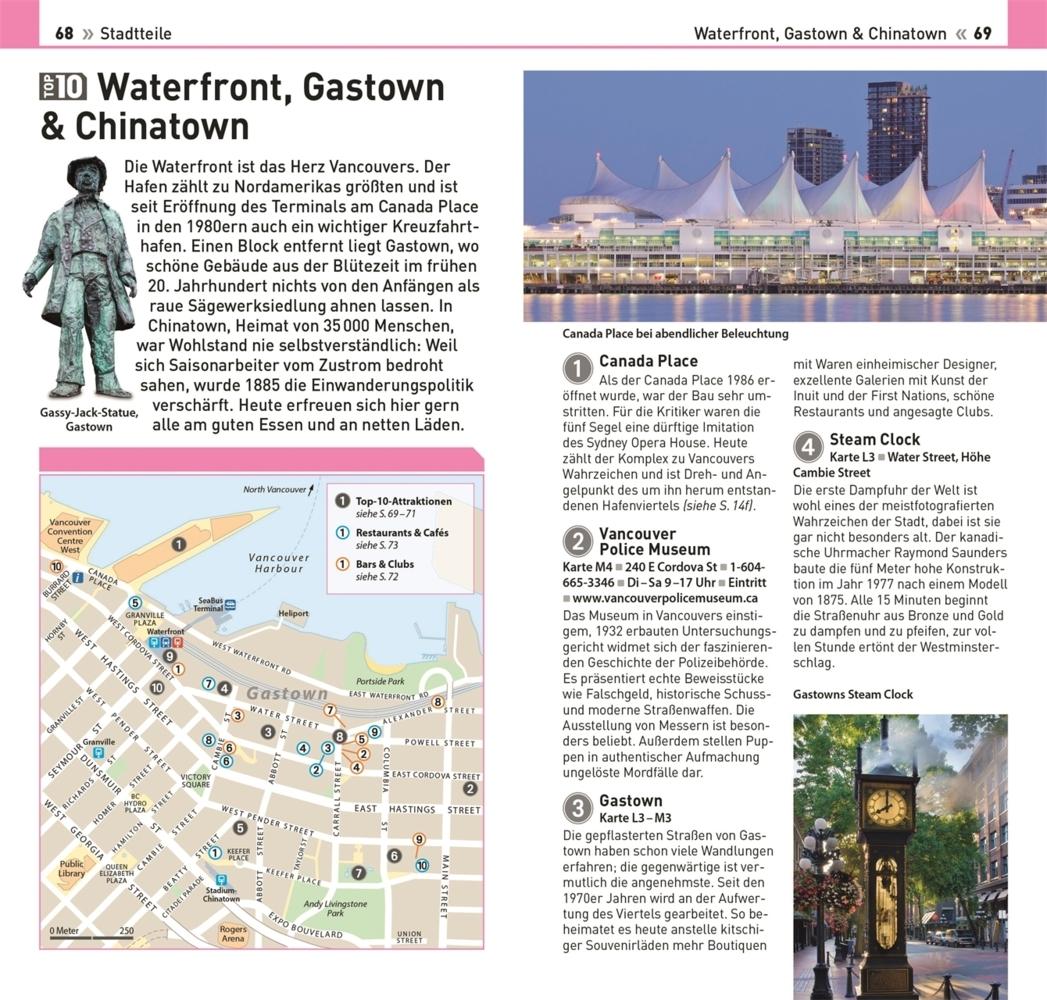 Top 10 Reiseführer Vancouver