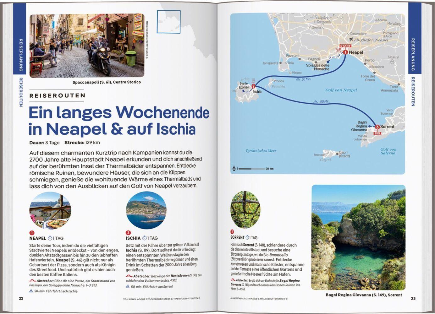 LONELY PLANET Reiseführer Neapel & Amalfiküste