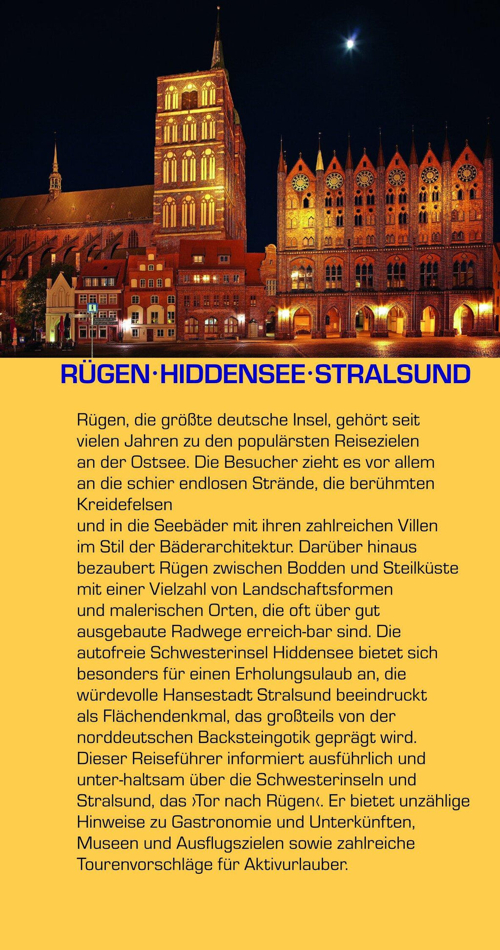 Reiseführer Rügen, Hiddensee, Stralsund