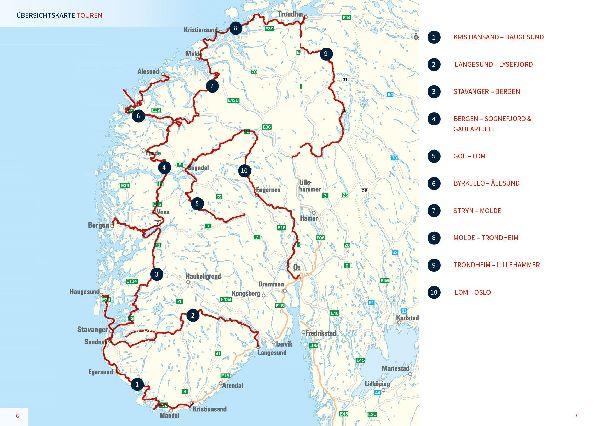 Motorrad Reiseführer Fjord-Norwegen