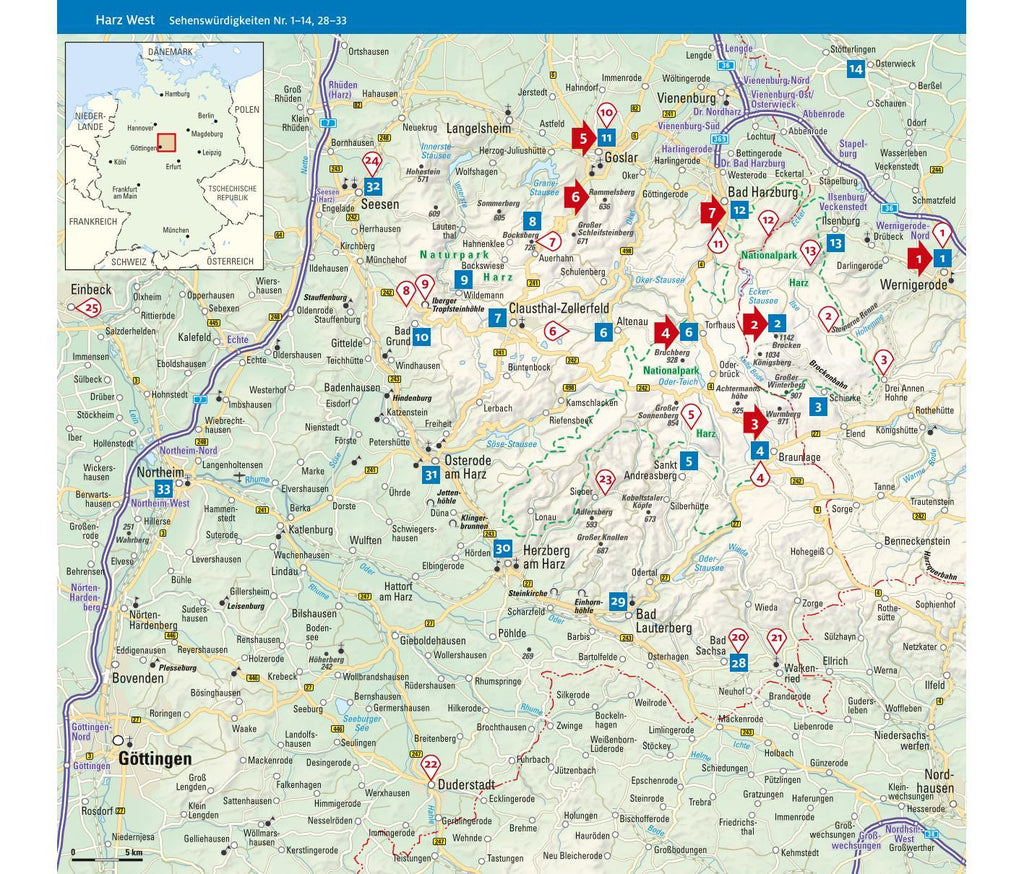 ADAC Reiseführer Harz