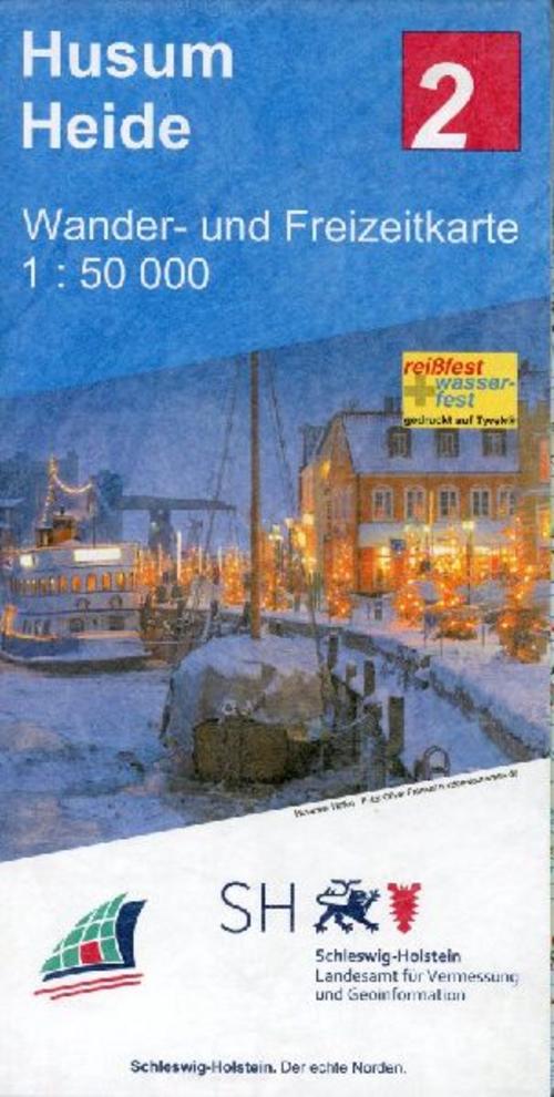 Husum - Heide Wander- und Freizeitkarte 1:50 000
