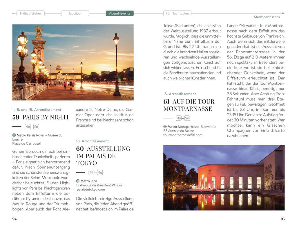 Mein perfektes Wochenende Paris