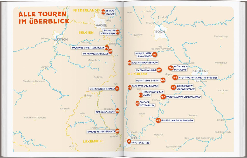 DUMONT Wanderzeit in der Eifel