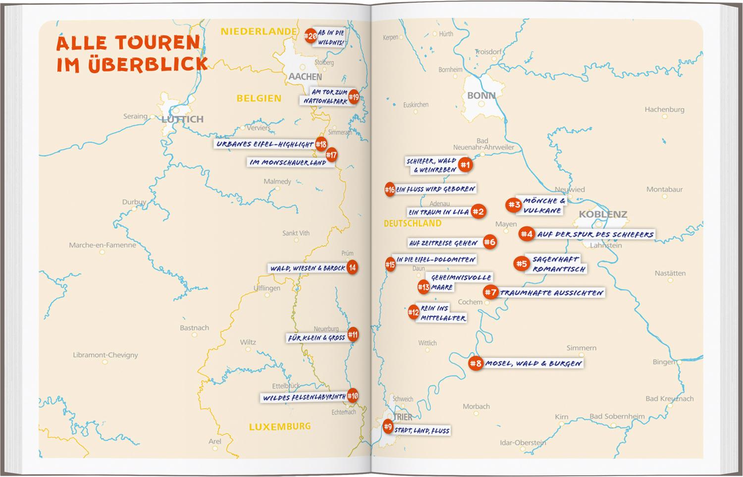 DUMONT Wanderzeit in der Eifel