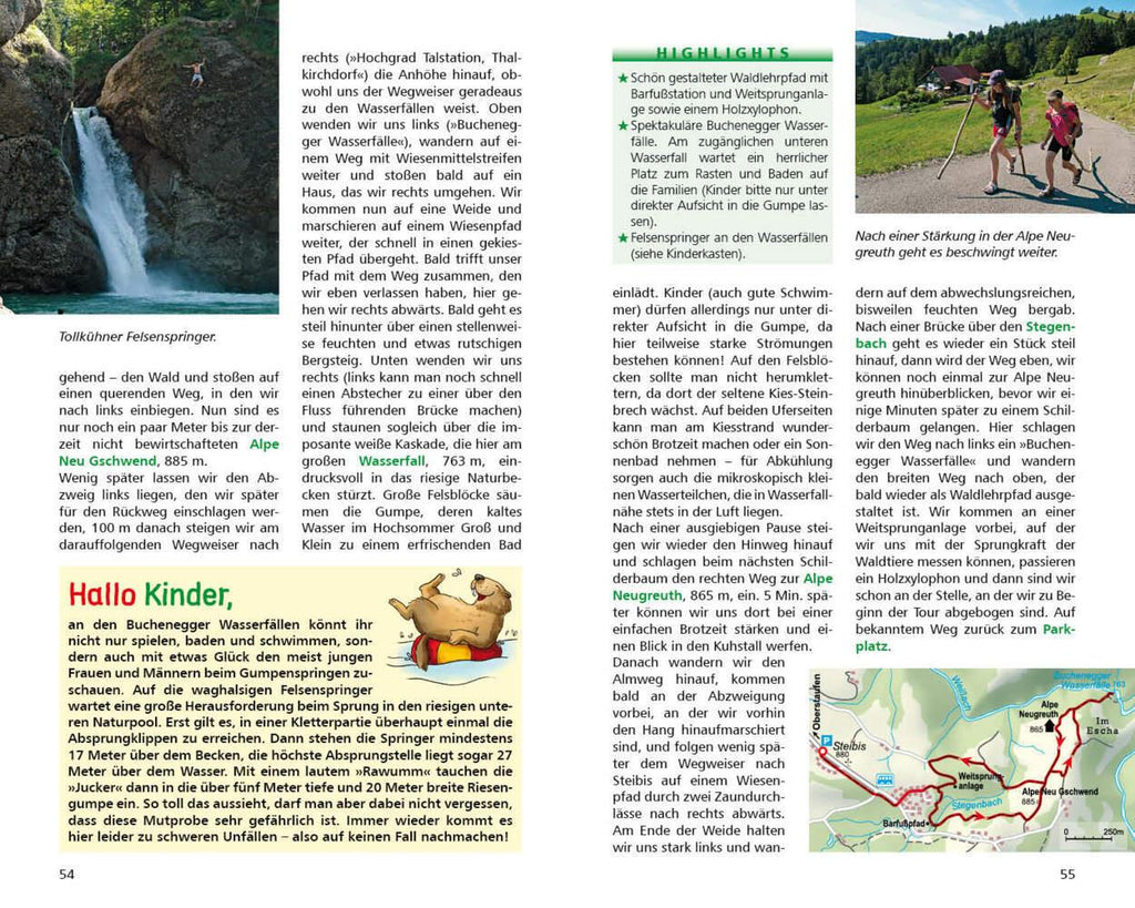 ROTHER Wanderbuch ErlebnisWandern mit Kindern Allgäu