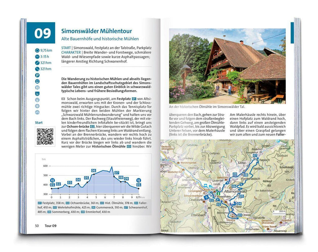 KOMPASS Wanderführer Schwarzwald Süd mit Naturpark, Kaiserstuhl und Markgräflerland, 60 Touren mit Extra-Tourenkarte