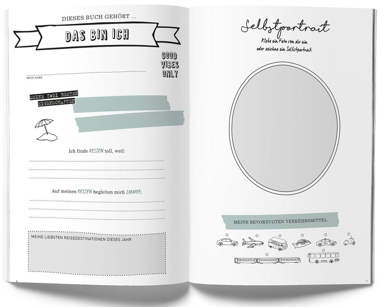 GuideMe Reisetagebuch Travel Memories \"Mein Jahr\"