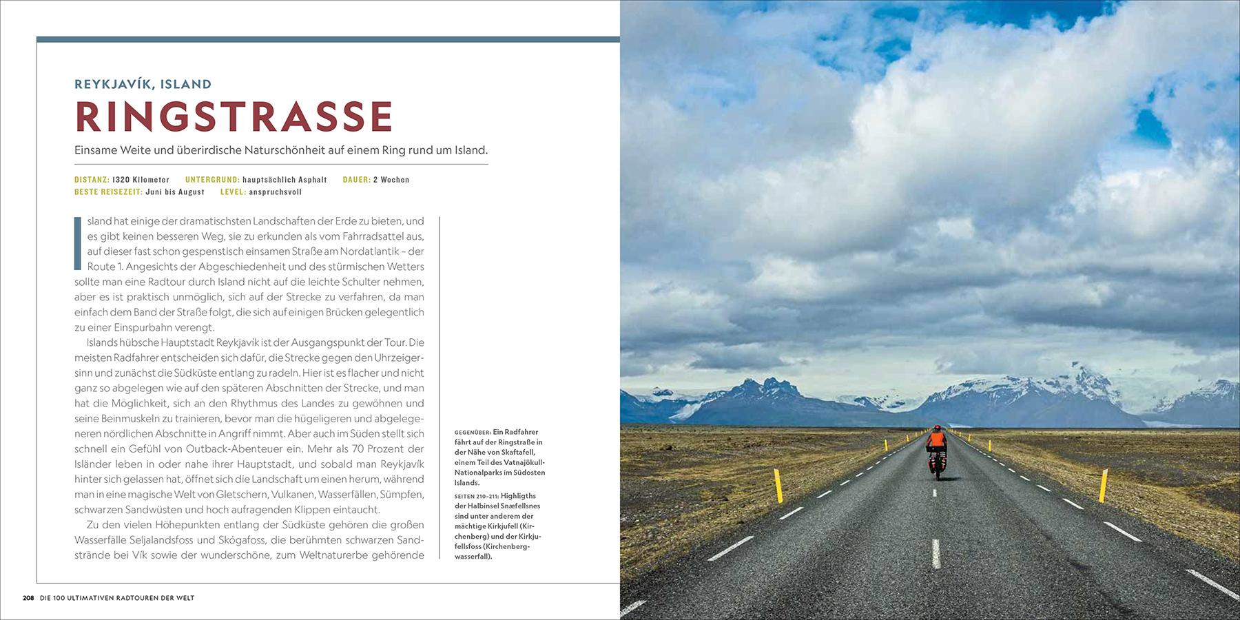 Die 100 ultimativen Radtouren der Welt