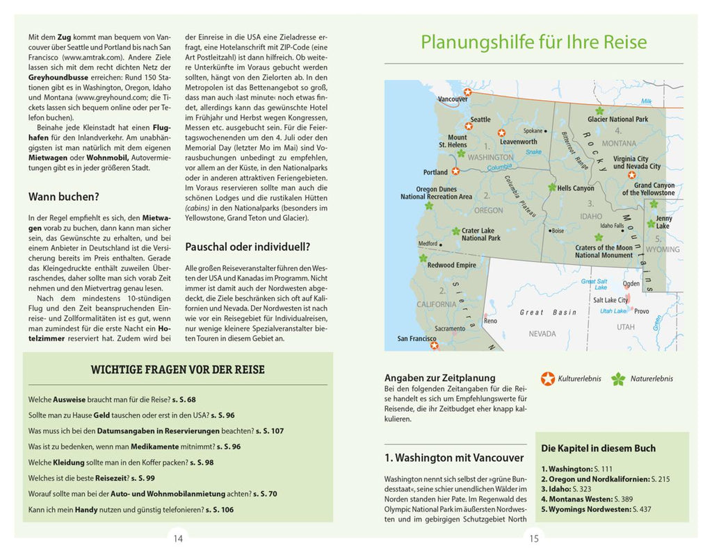 DUMONT Reise-Handbuch Reiseführer USA, Der Nordwesten