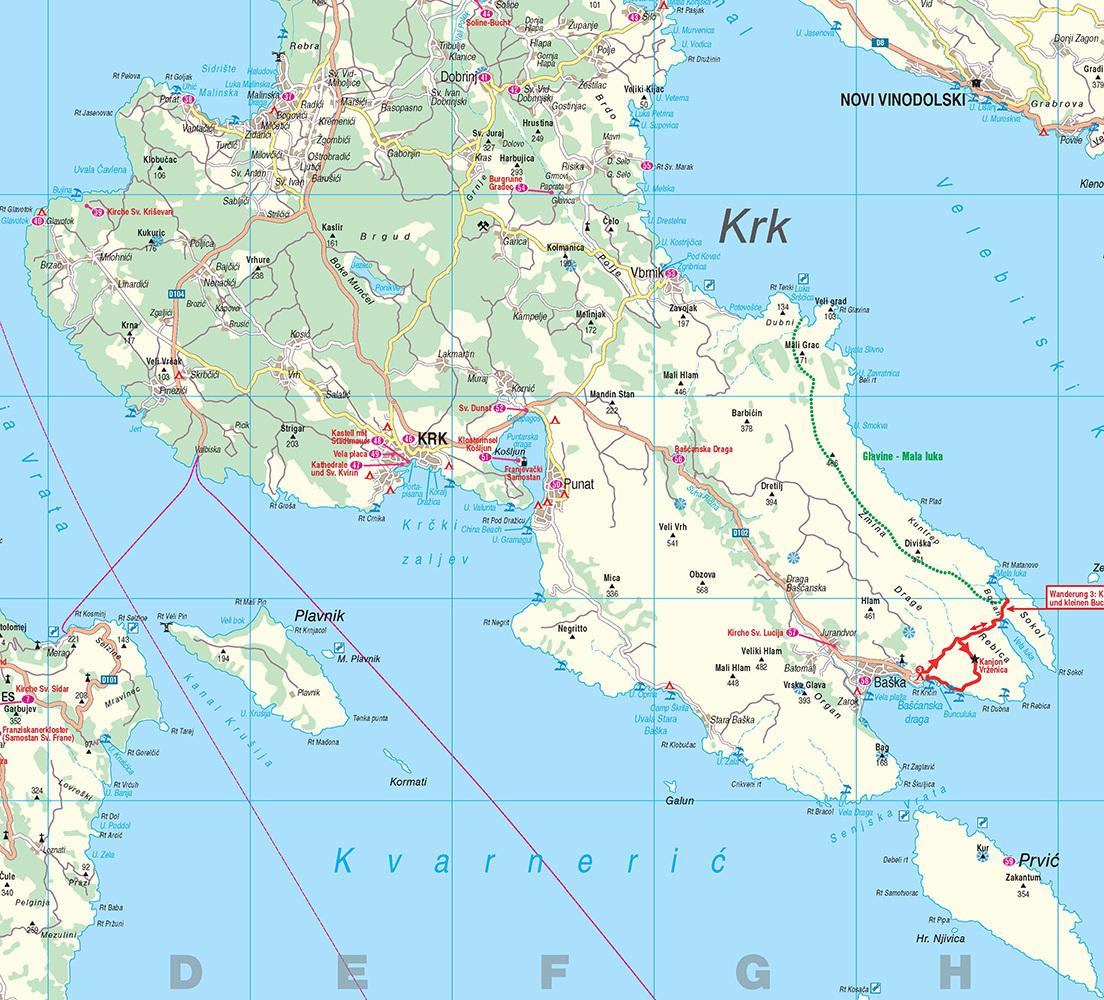 Reise Know-How InselTrip Kvarner Inseln (Cres, Loinj, Krk, Rab)