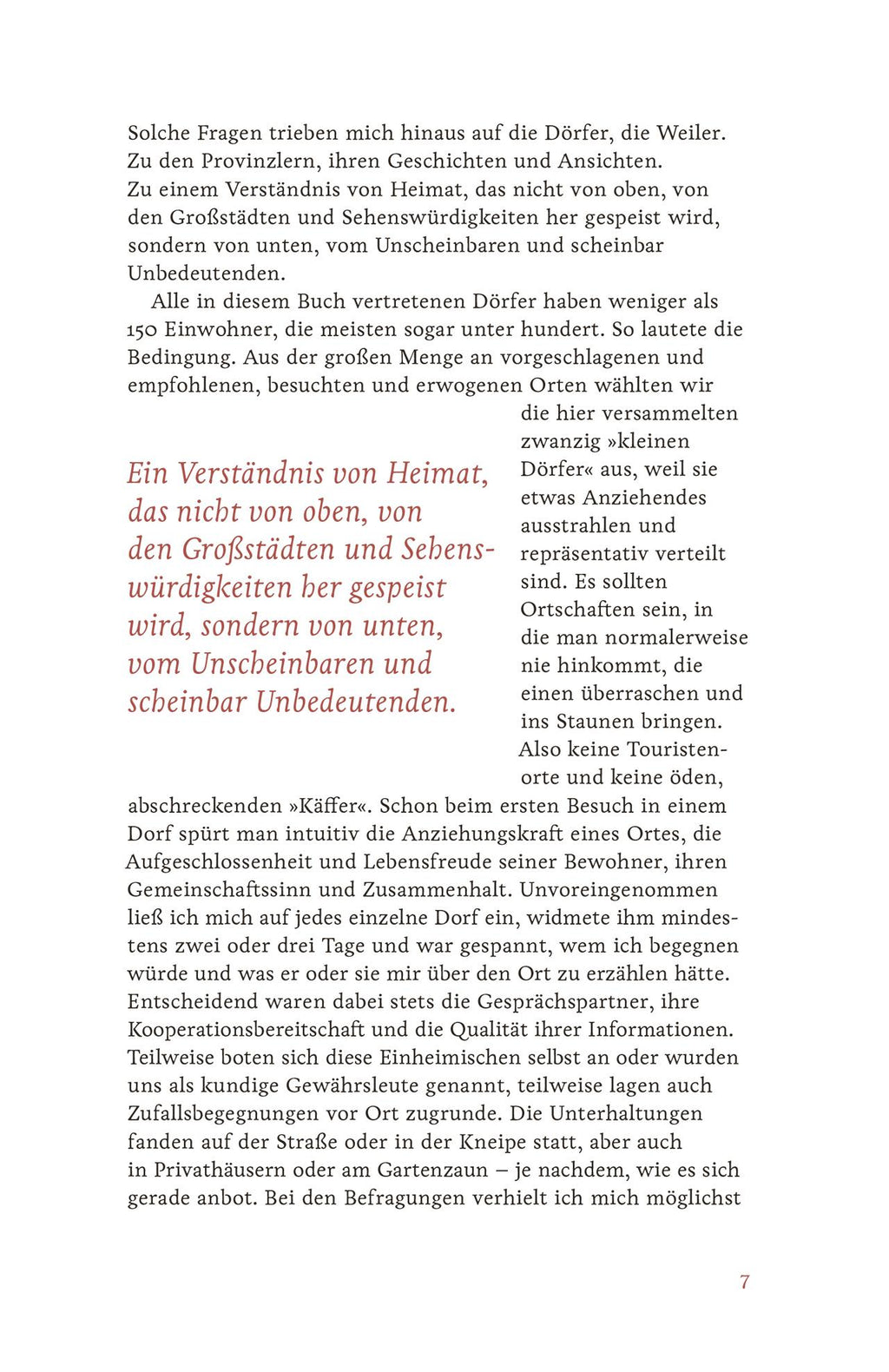 Kleine Sammlung fränkischer Dörfer