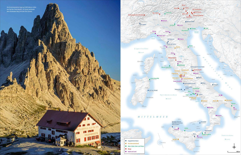 In 225 Reisen durch Italien