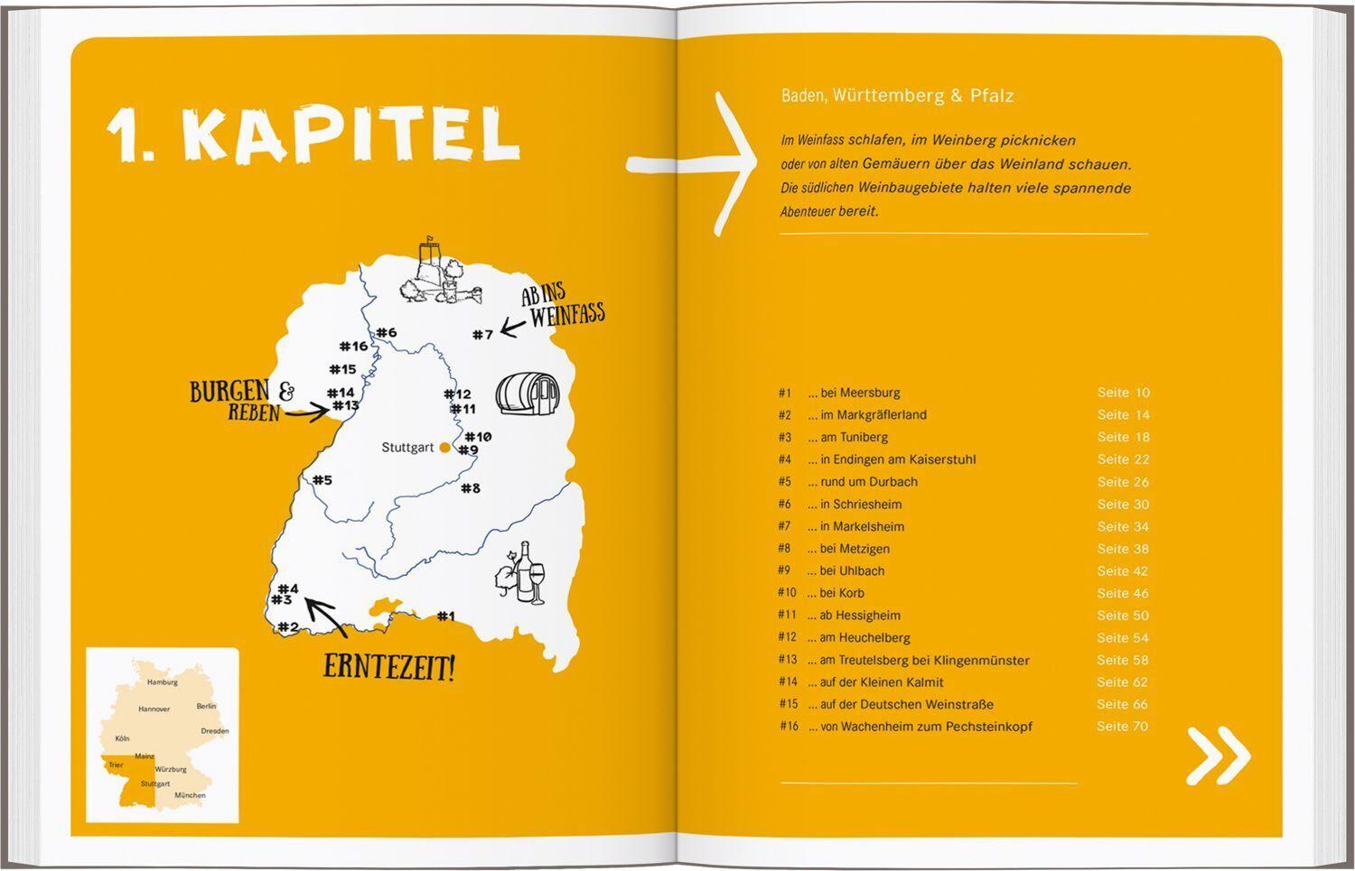 52 kleine & große Eskapaden in Deutschland - Für Weinliebhaber