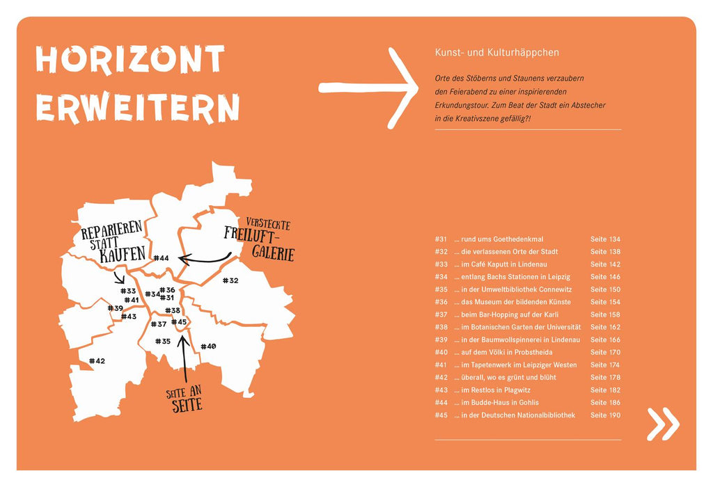 52 kleine & große Feierabend-Eskapaden in Leipzig