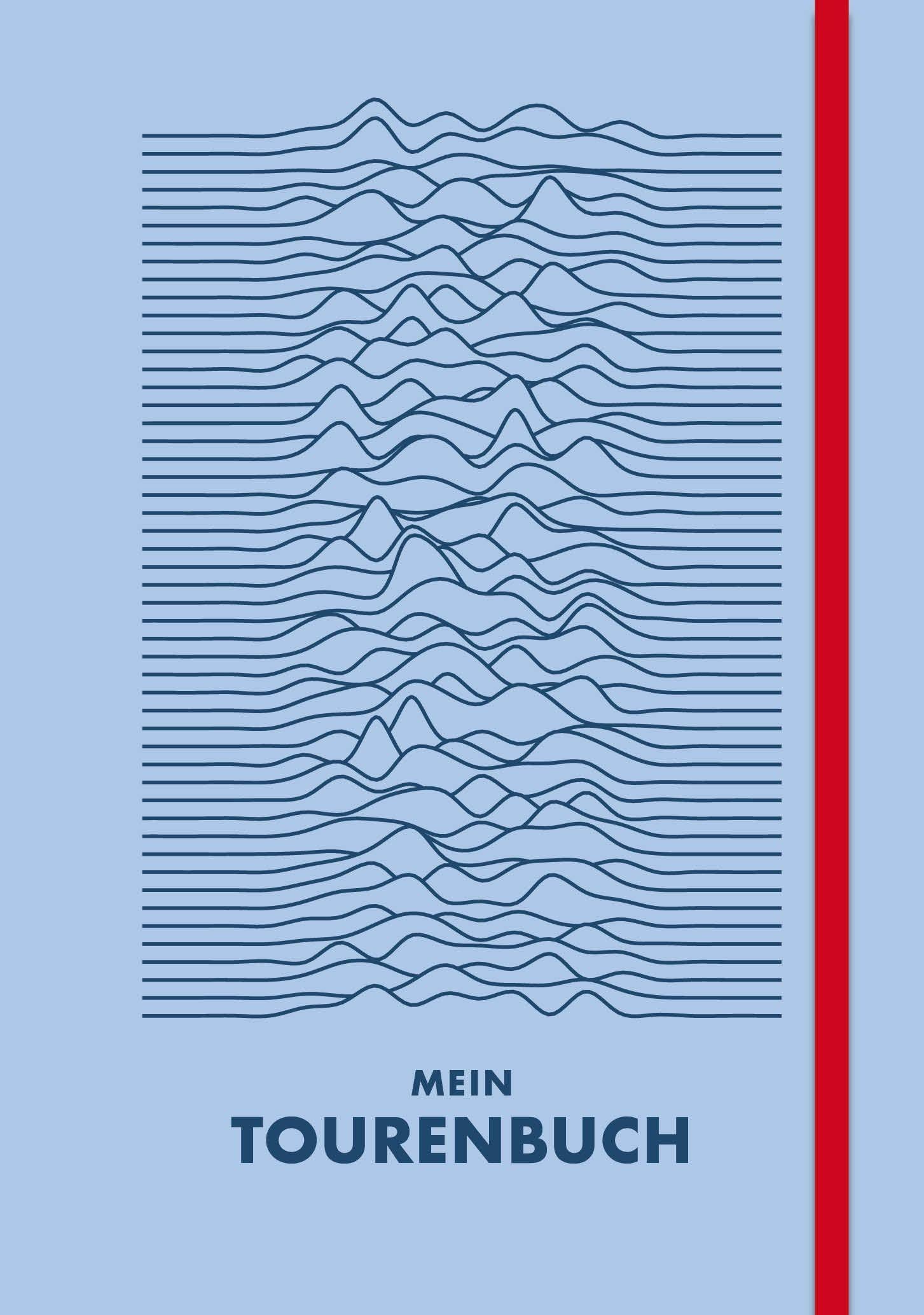 Mein Tourenbuch (Farbe: blau)