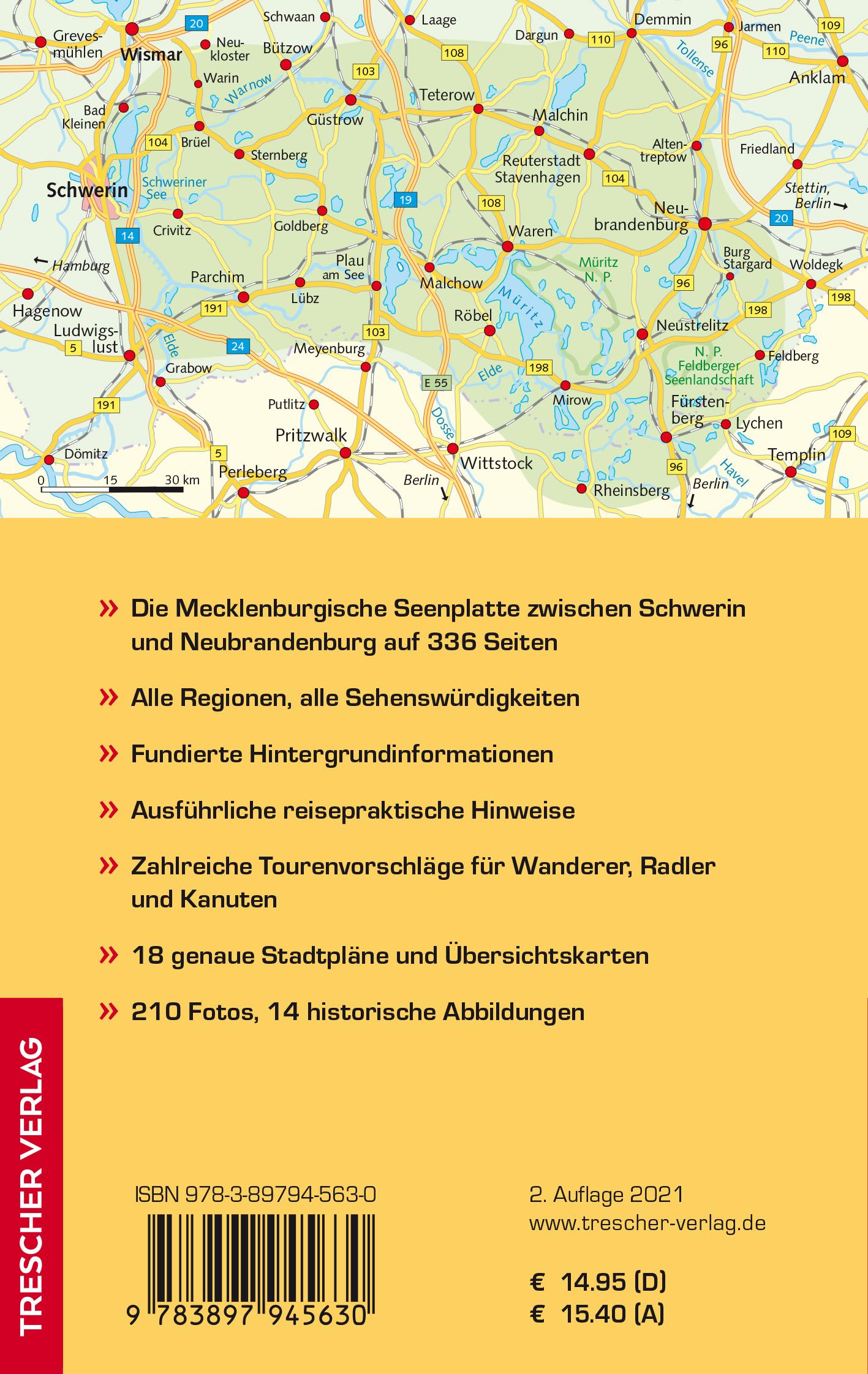 Reiseführer Mecklenburgische Seenplatte