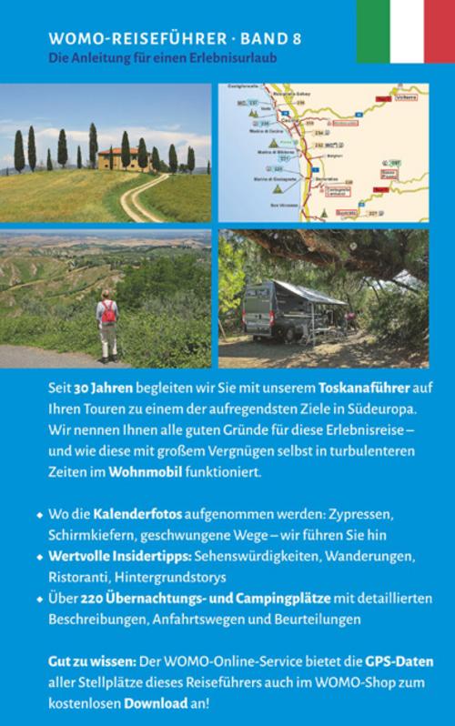 Entdeckertouren mit dem Wohnmobil Toskana und Elba