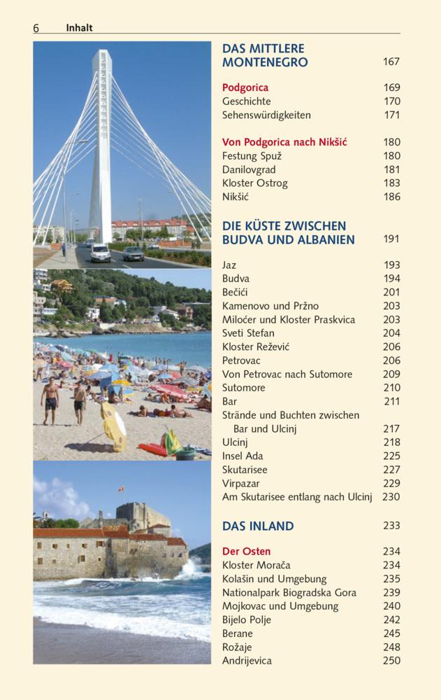 TRESCHER Reiseführer Montenegro