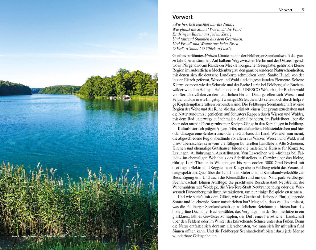 TRESCHER Reiseführer Feldberger Seenlandschaft