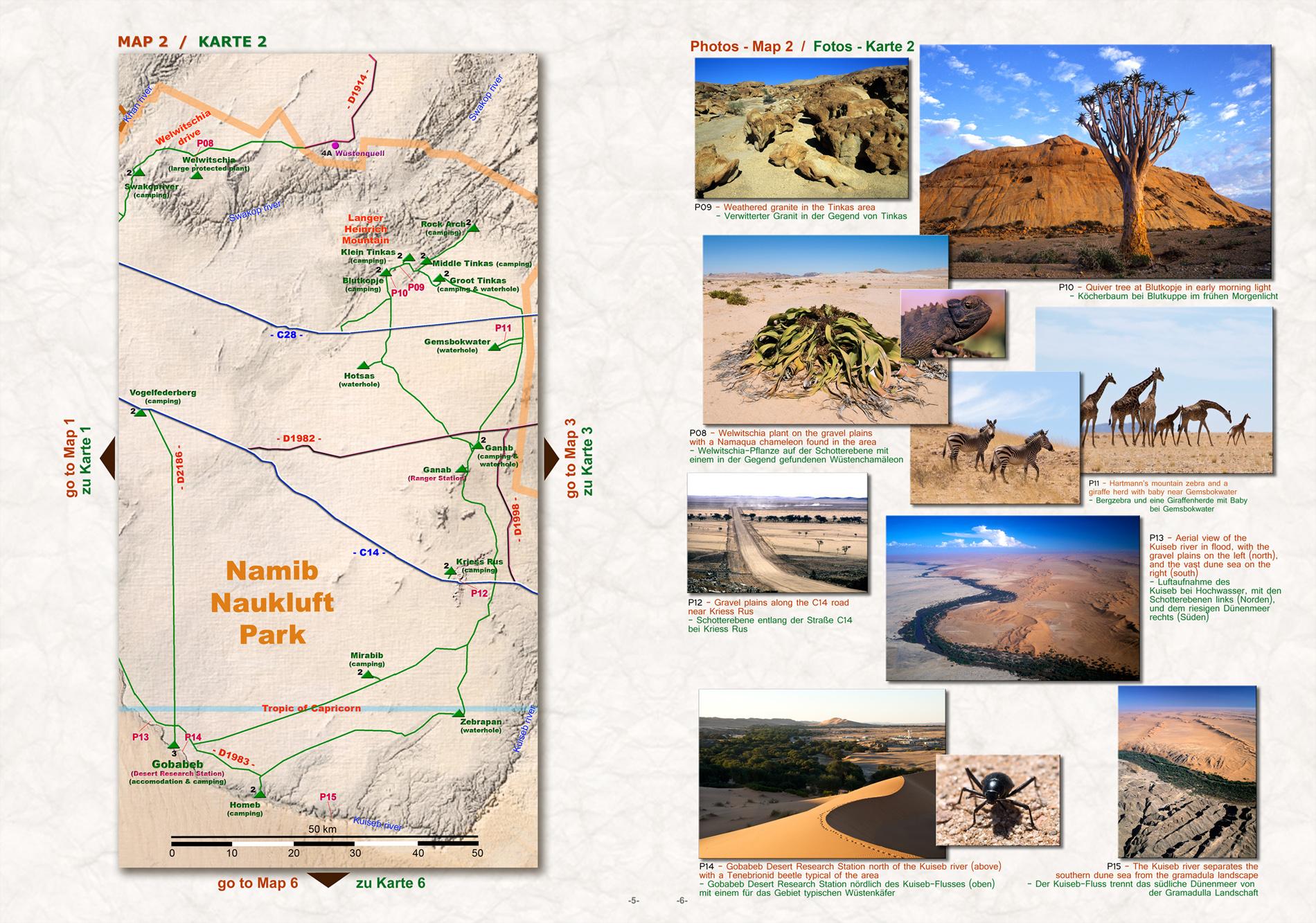 Die NAMIBWÜSTE - The NAMIB DESERT