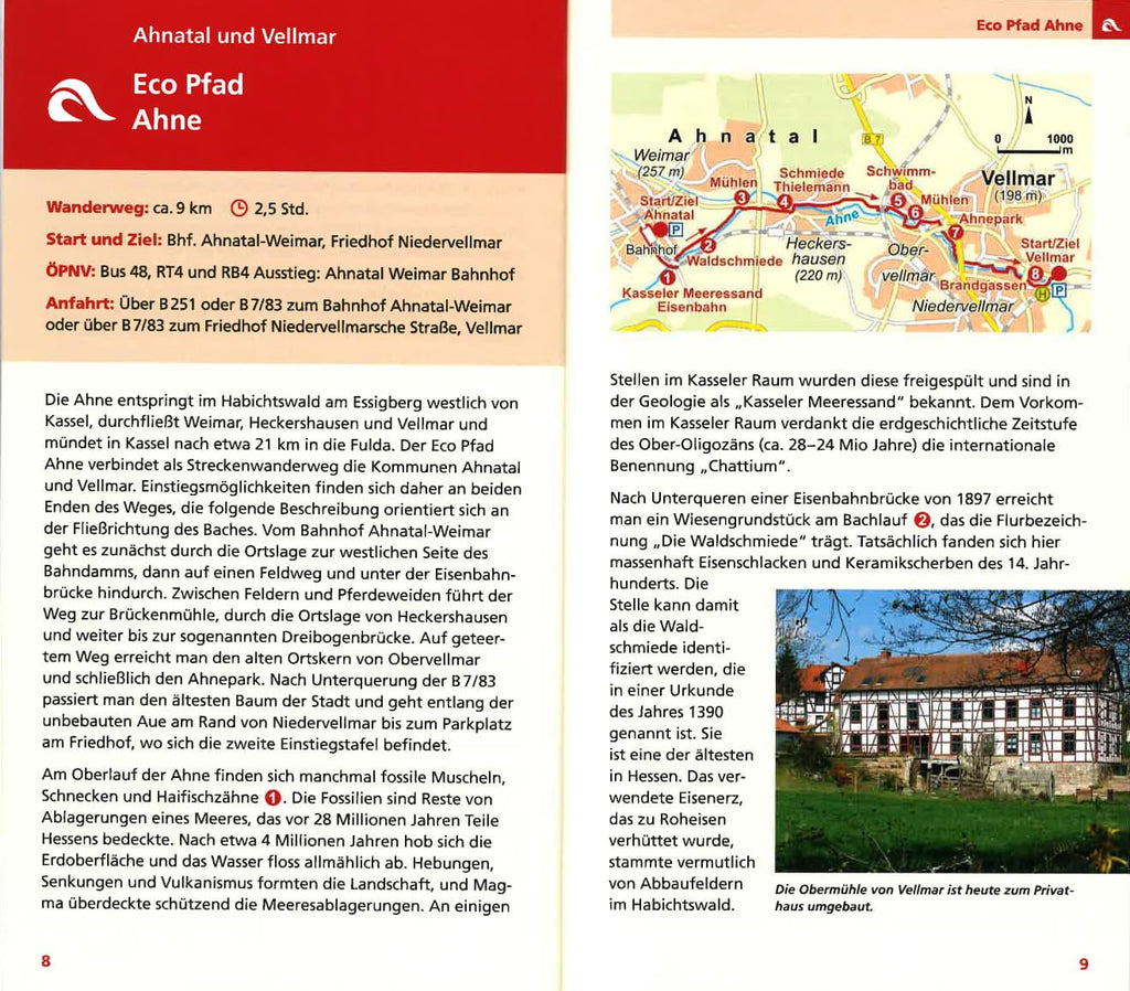 Die Eco Pfade. Wanderungen im Landkreis Kassel