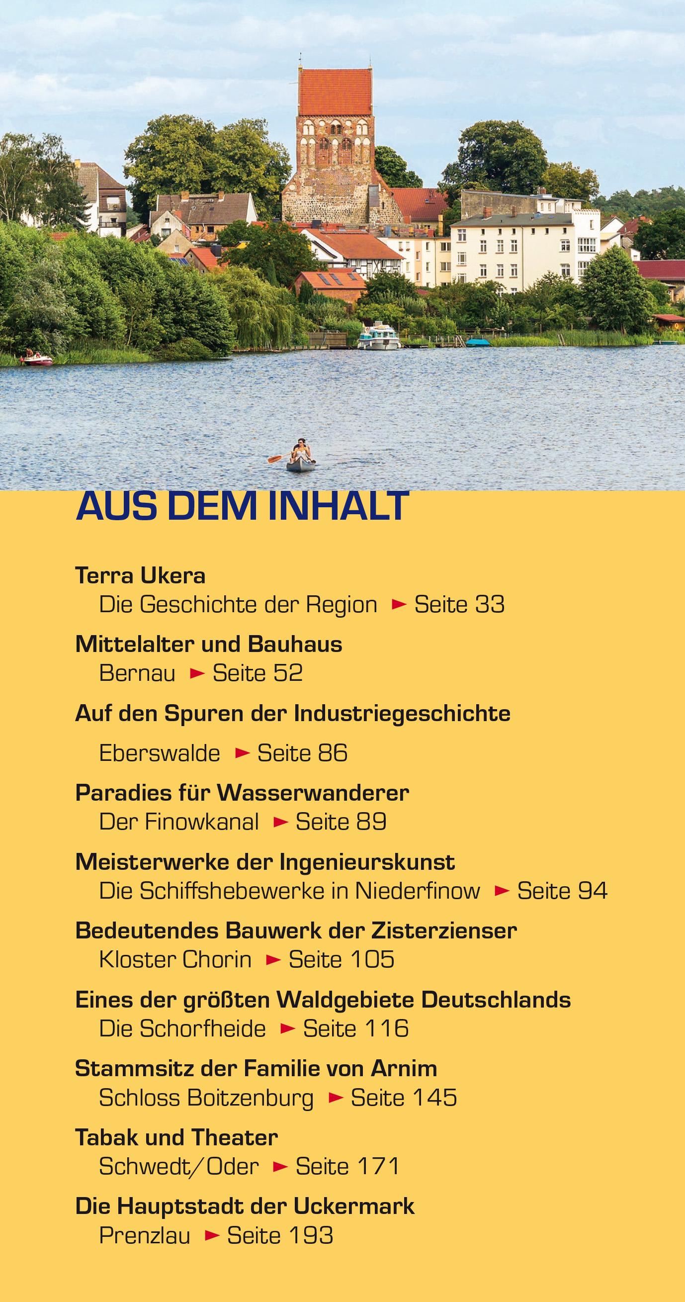 TRESCHER Reiseführer Barnim und Uckermark