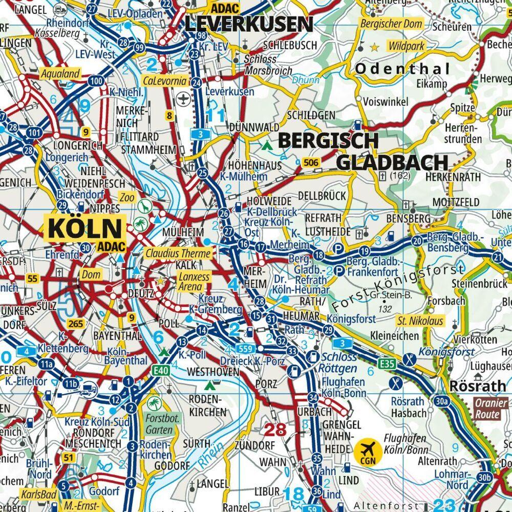 ADAC Kompaktatlas 2027/2028 Deutschland 1:250.000
