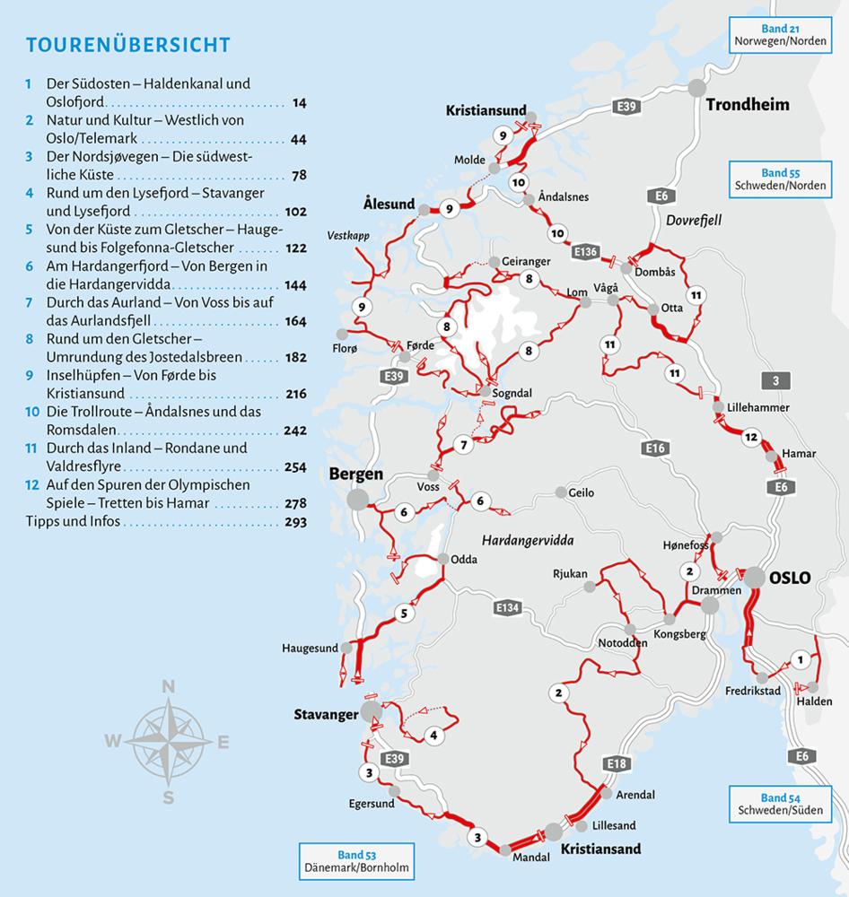 Entdeckertouren mit dem Wohnmobil Norwegen Der Süden