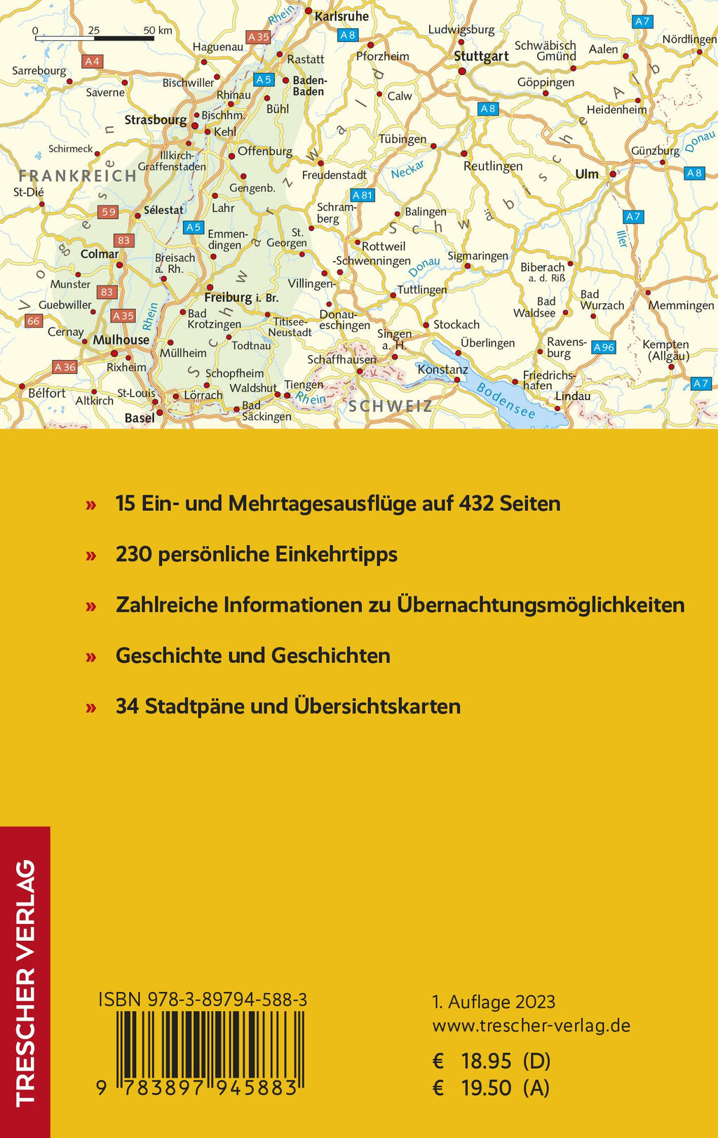 TRESCHER Reiseführer Entdeckungen in Südbaden