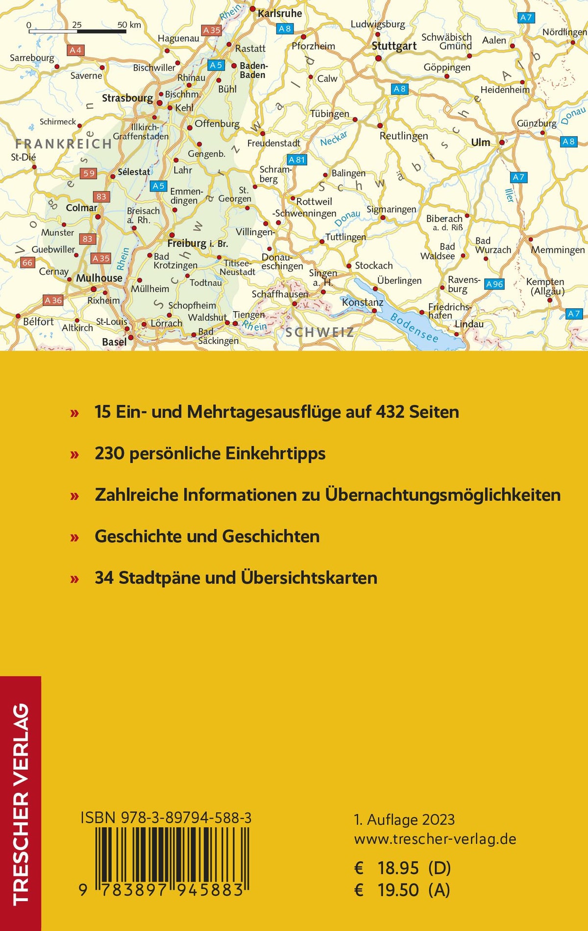 TRESCHER Reiseführer Entdeckungen in Südbaden