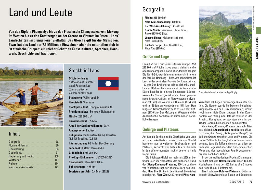 Stefan Loose Reiseführer Laos