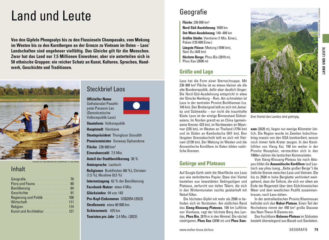 Stefan Loose Reiseführer Laos