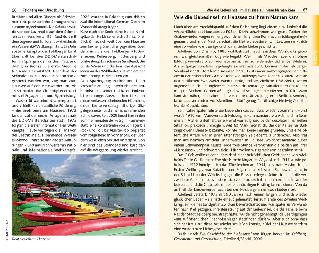 TRESCHER Reiseführer Feldberger Seenlandschaft