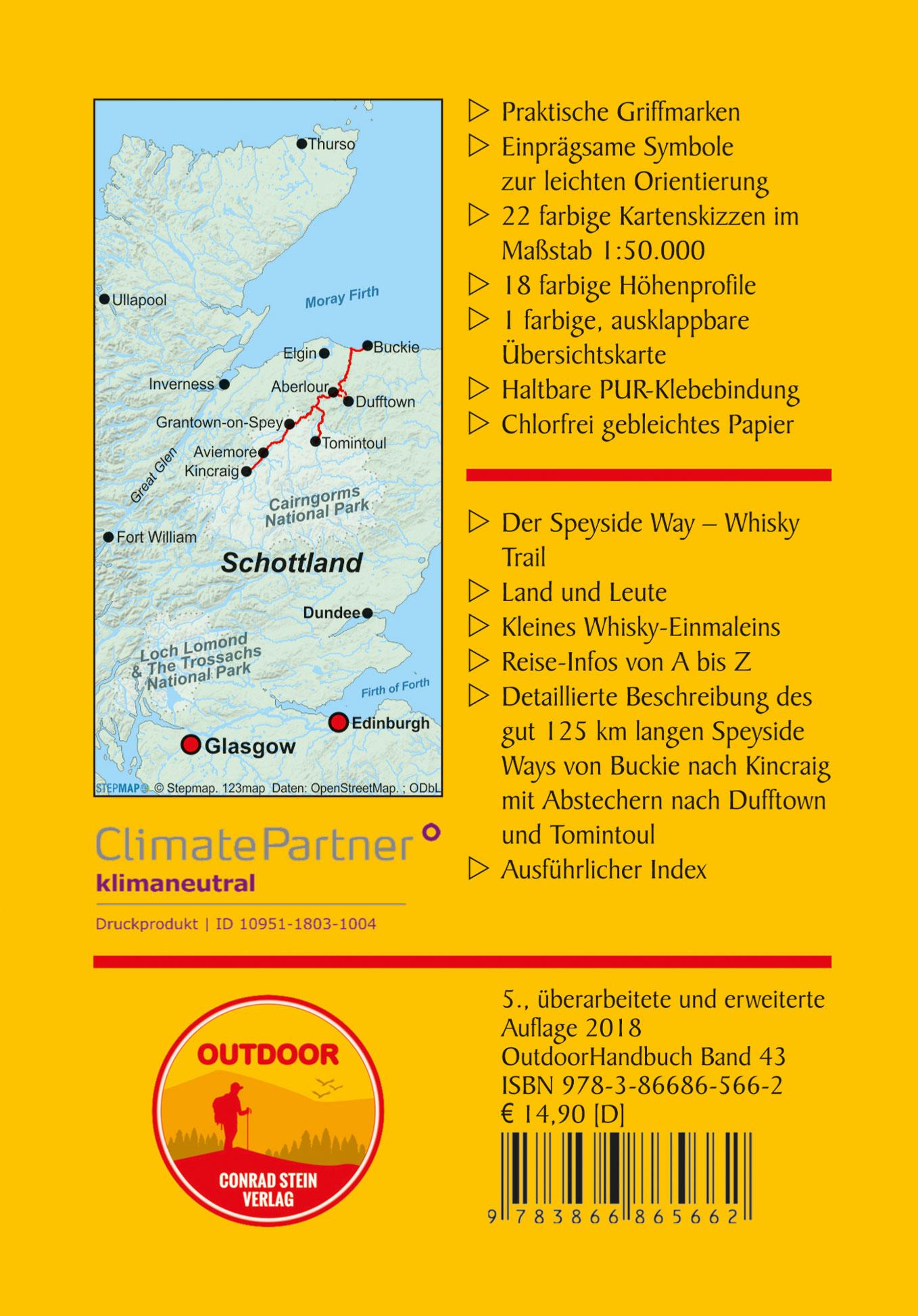 Schottland: Speyside Way Whisky Trail