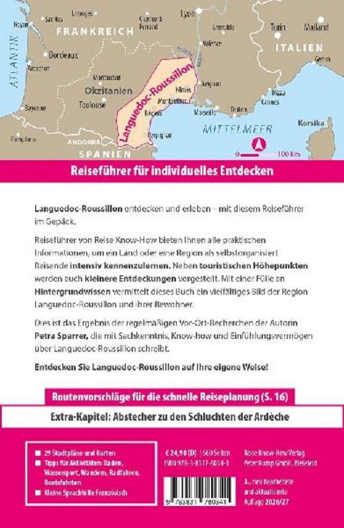 Reise Know-How Reiseführer Languedoc-Roussillon