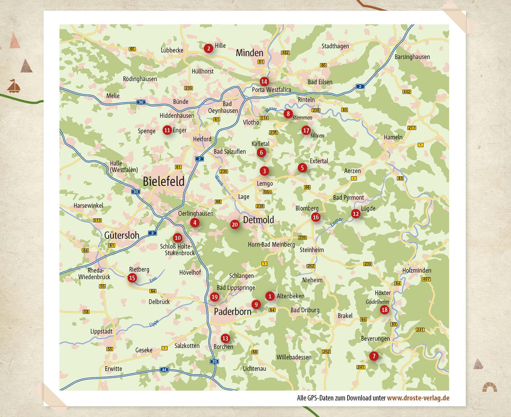 Ostwestfalen-Lippe. Wandern für die Seele