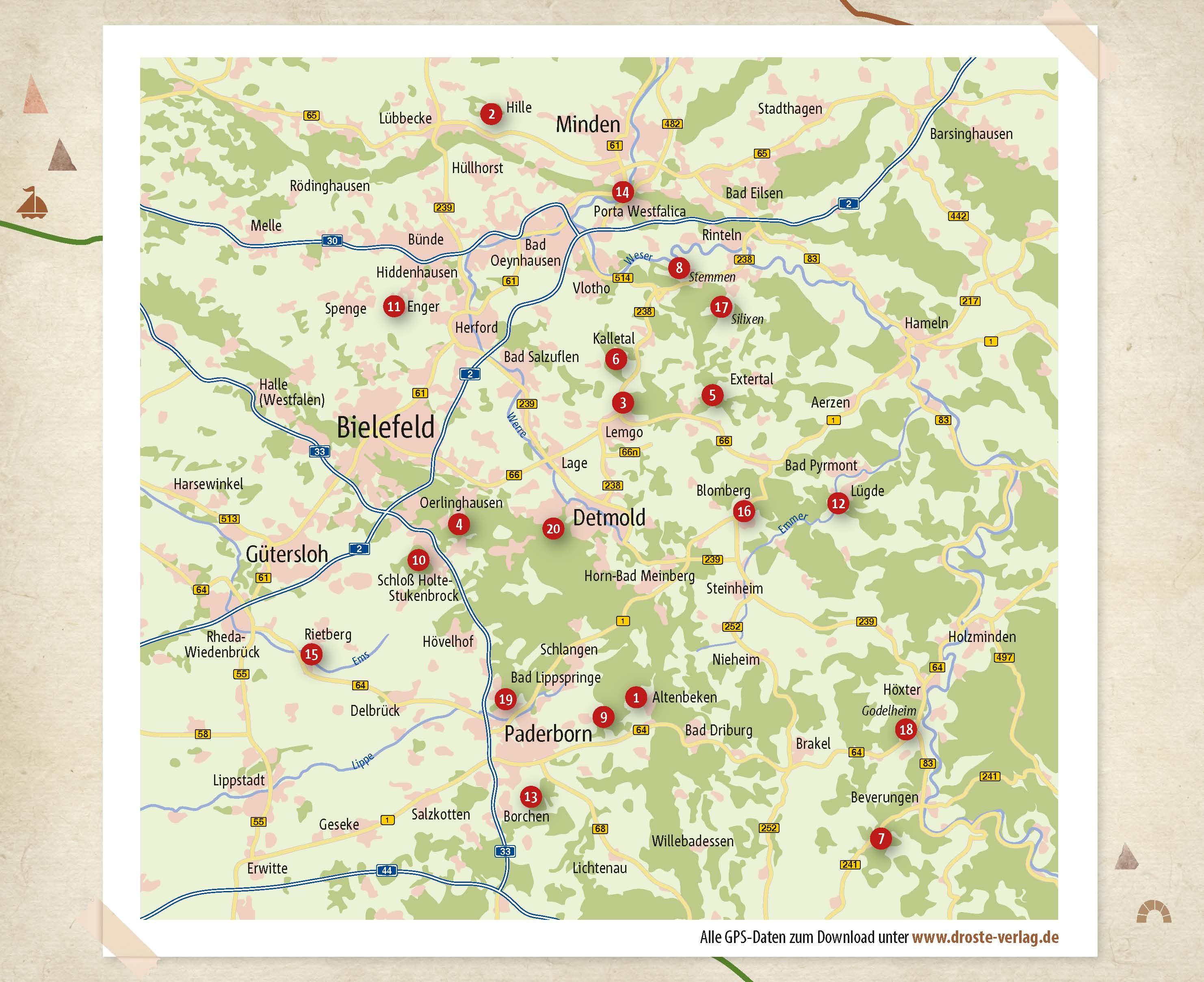Ostwestfalen-Lippe. Wandern für die Seele