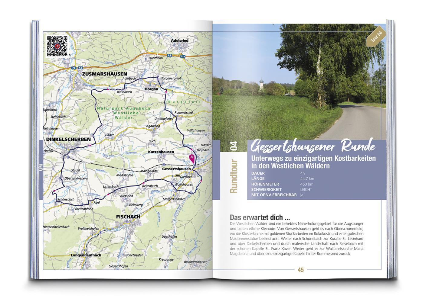 KOMPASS Radführer von Augsburg bis ins Allgäu