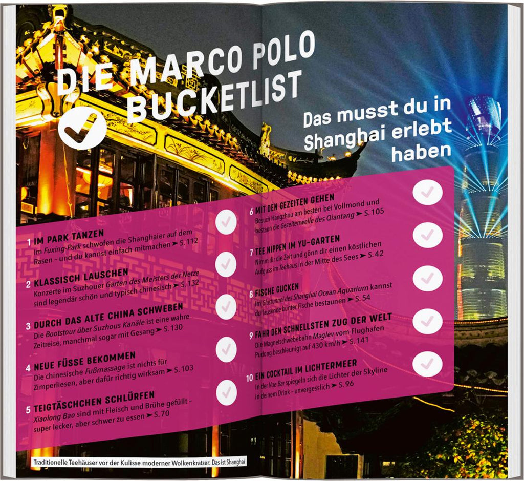 MARCO POLO Reiseführer Shanghai, Sozhou, Hangzhou