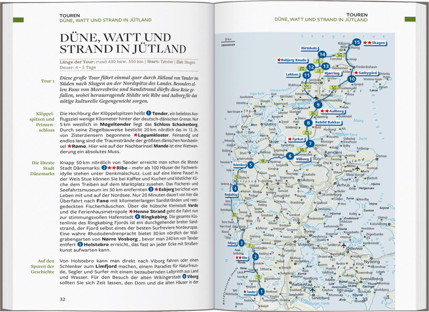 Baedeker Reiseführer Dänemark