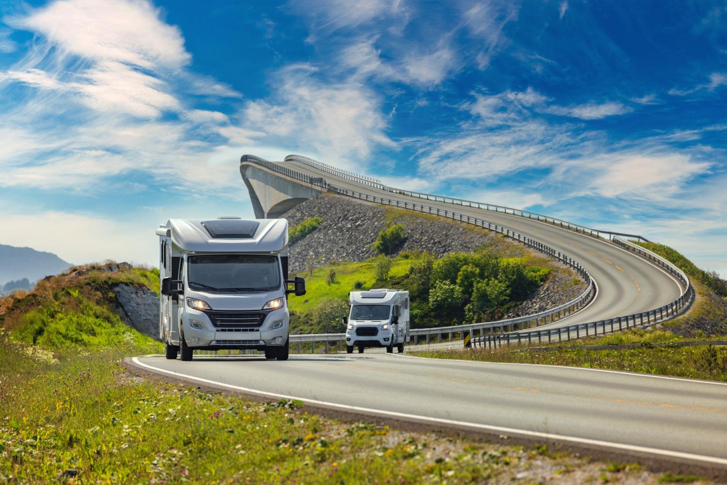Die ultimativen Roadtrips mit dem Wohnmobil in Europa