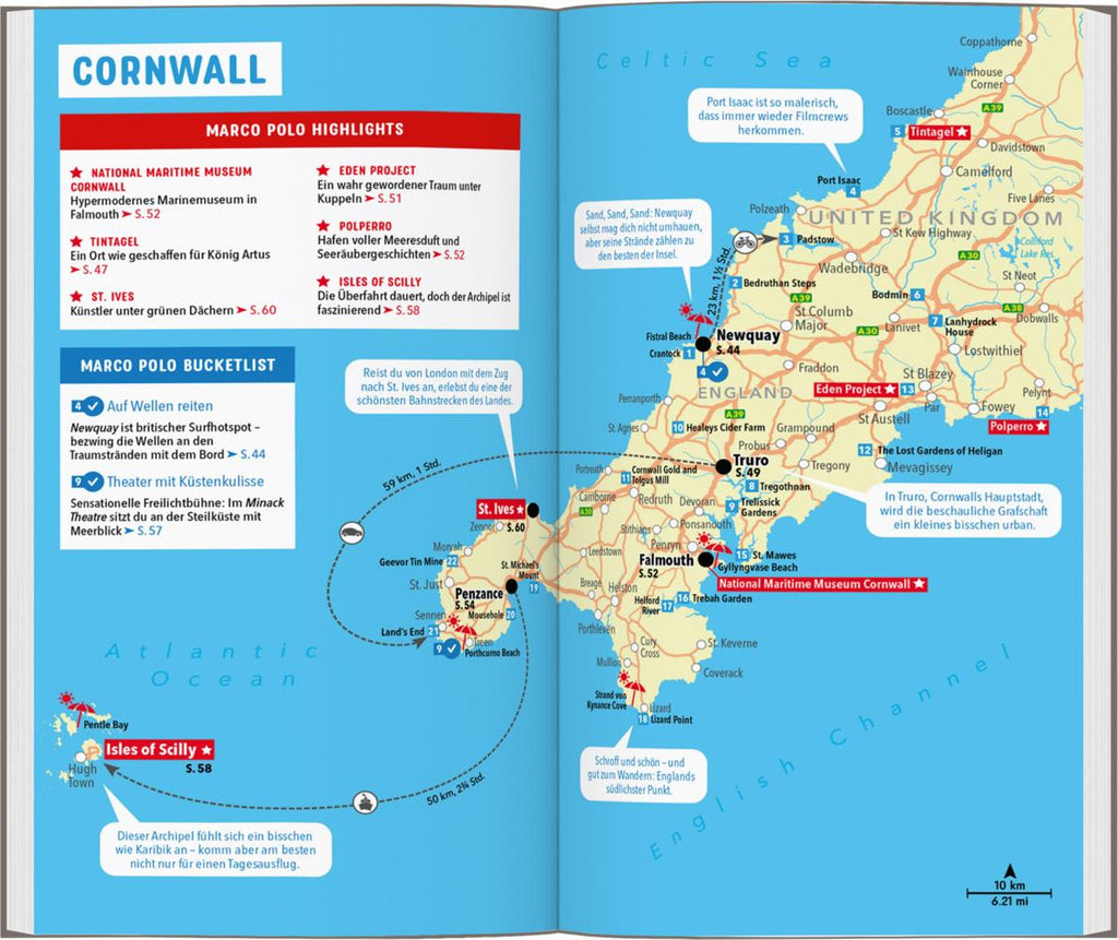 MARCO POLO Reiseführer Südengland, Cornwall bis Kent