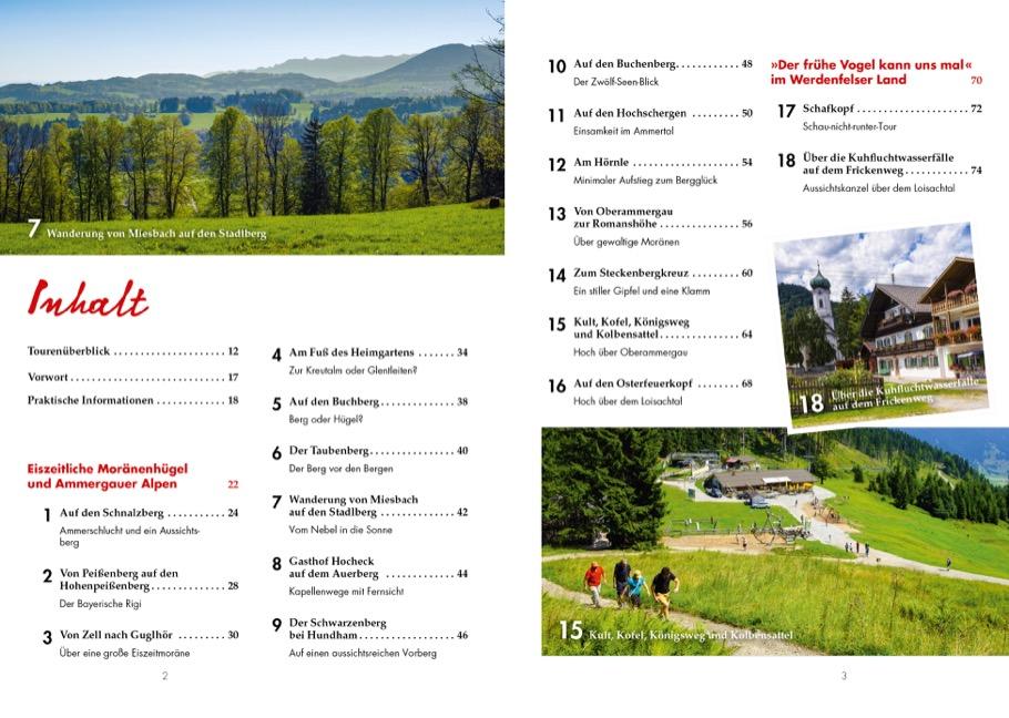 100 Bergtouren für Langschläfer Bayerische Voralpen