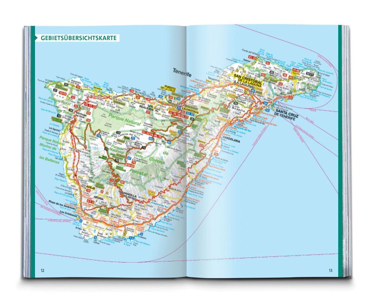 KOMPASS Wanderführer Teneriffa, 80 Touren mit Extra-Tourenkarte