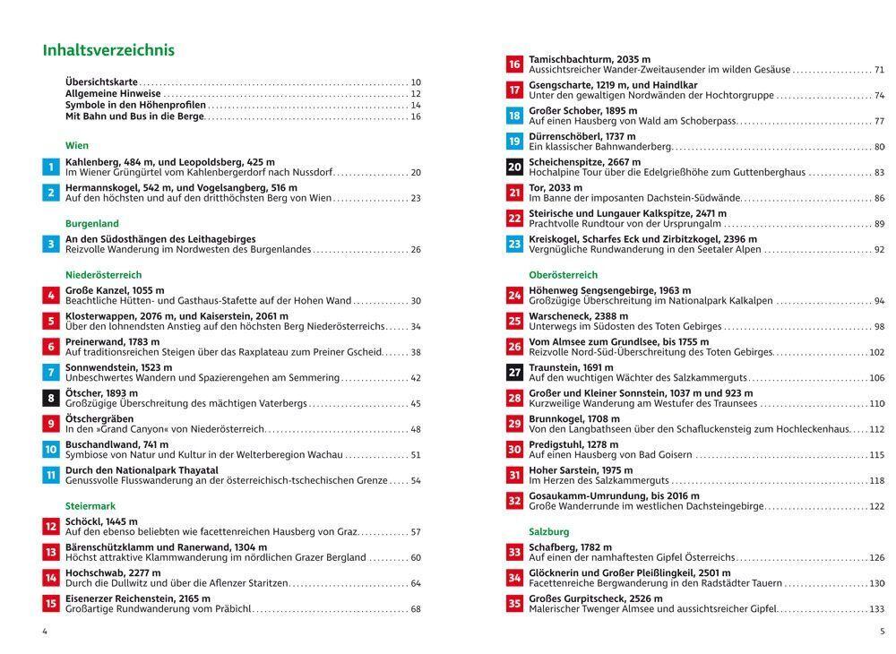 freytag & berndt Mit Bahn und Bus zum Berg - Österreich
