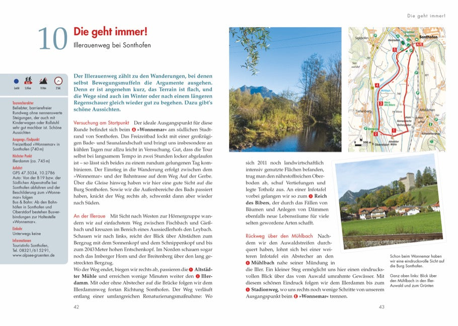 Wanderungen für Senioren Allgäu